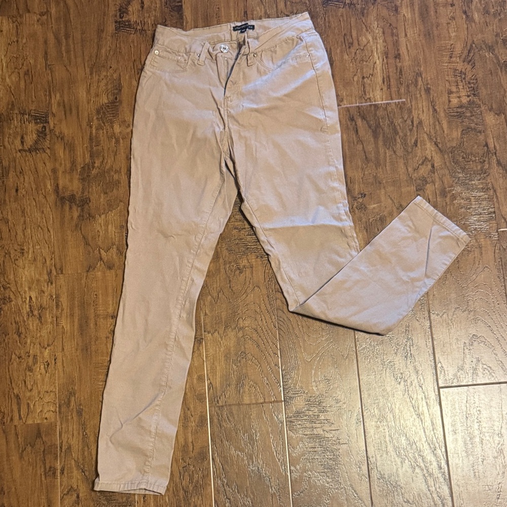 Signature Studio Beige Slim Trousers